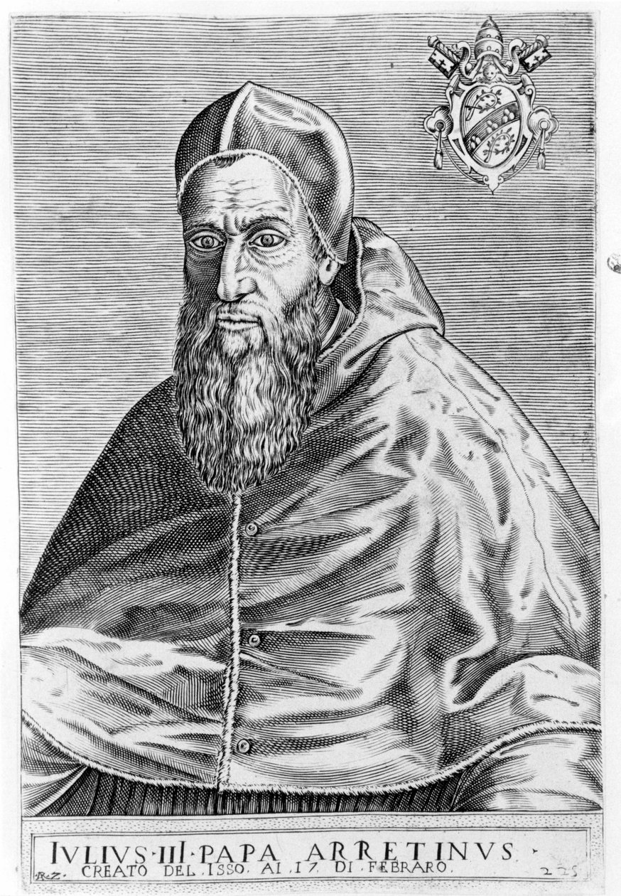 Ritratto di Giulio III (1487 - 1555) da Unknown artist