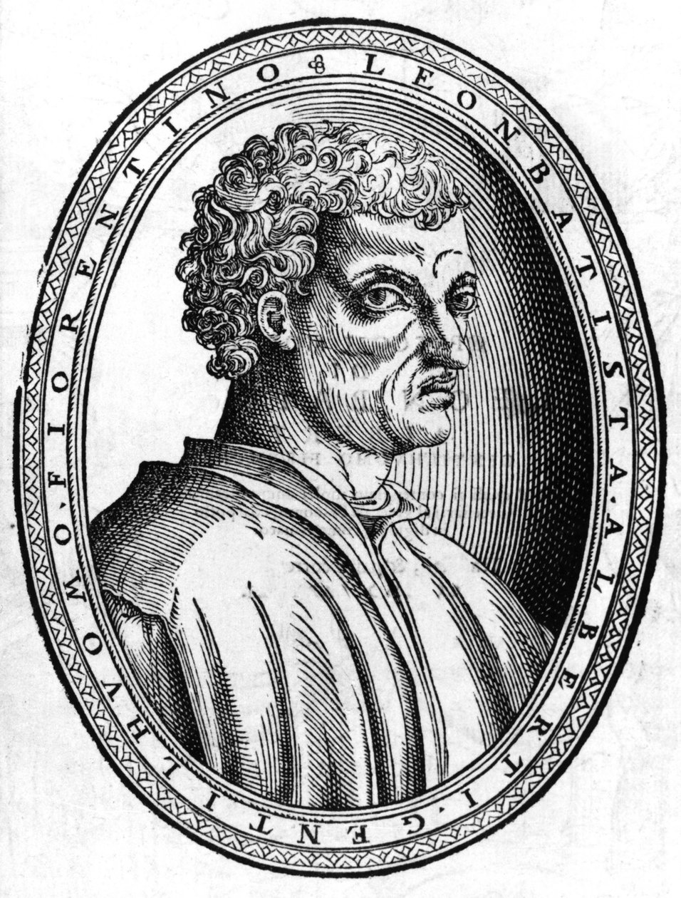 Ritratto di Leon Battista Alberti (1404-1472), umanista e architetto italiano da Unknown artist
