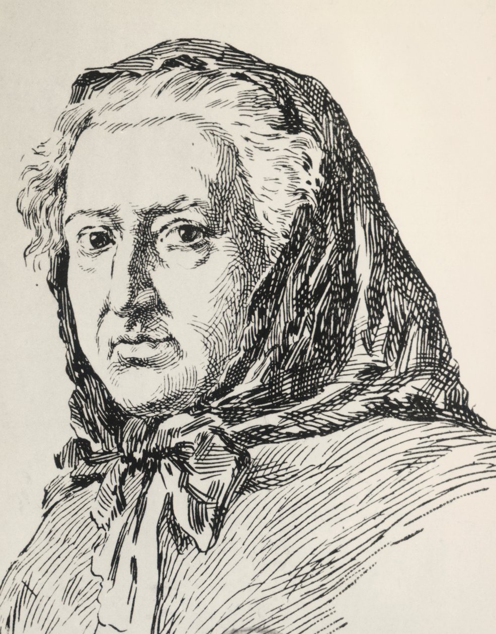 Ritratto di Louise Ackermann da Unknown artist