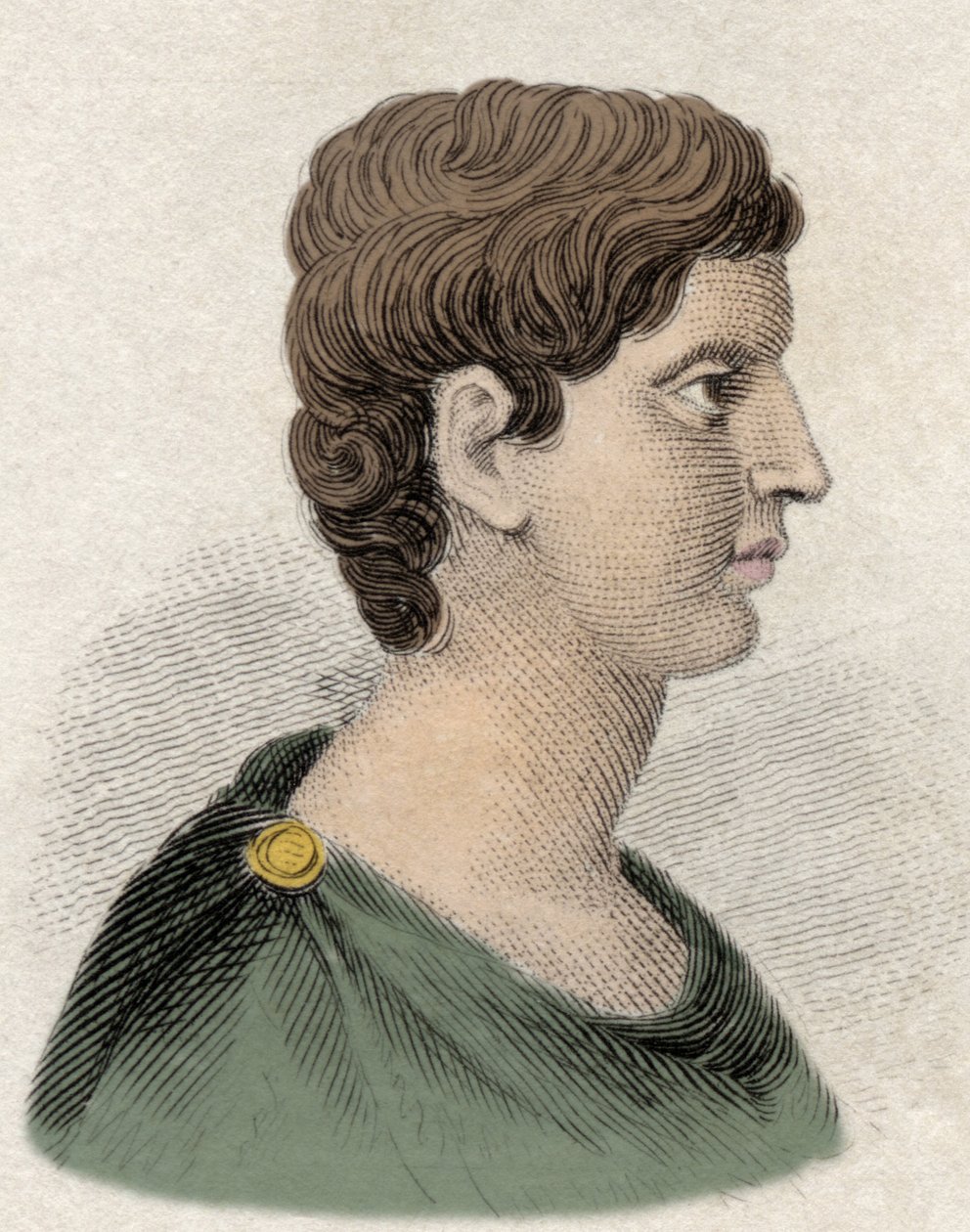 Ritratto di Marco Antonio, generale e statista romano (ca. 83-30 a.C.) da Unknown artist