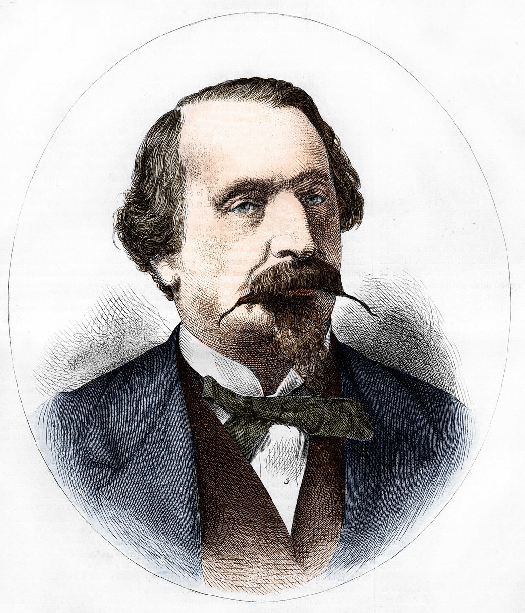 Ritratto di Napoleone III (1808-1873), Imperatore dei Francesi. da Unknown artist