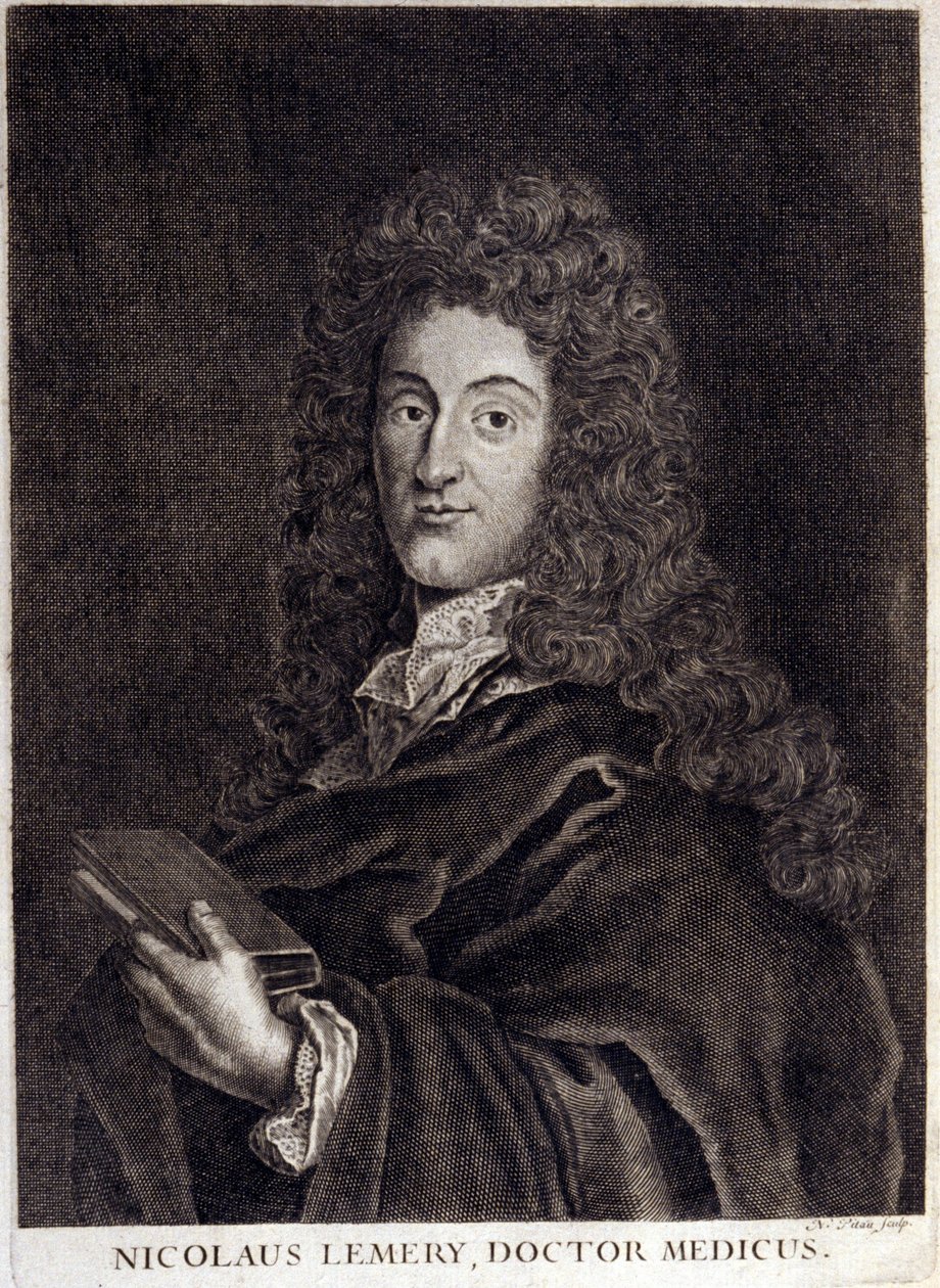 Ritratto di Nicolas Lemery (1645 - 1715), farmacista e chimico francese da Unknown artist