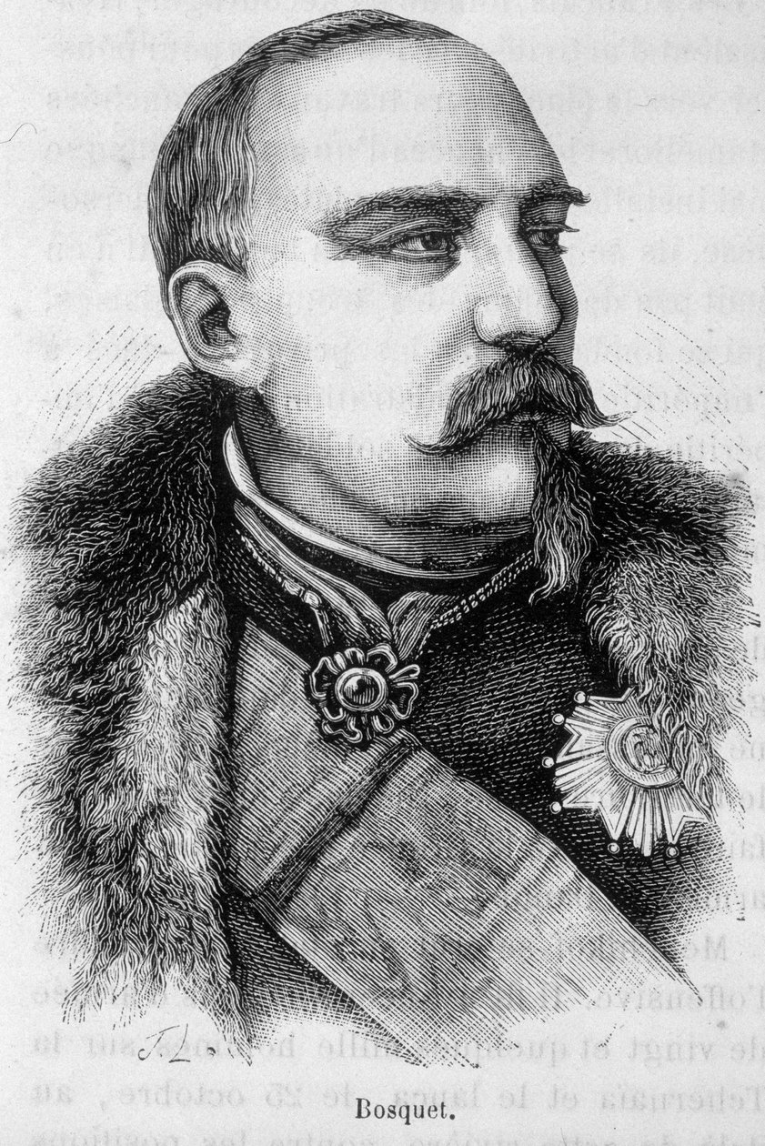 Ritratto di Pierre Francois Joseph Bosquet (1810-1861), maresciallo di Francia da Unknown artist