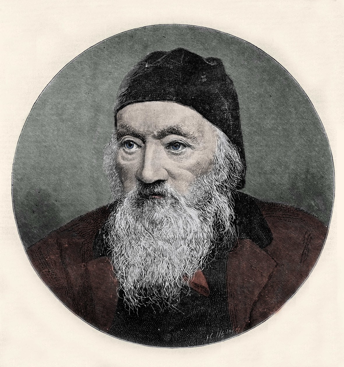 Ritratto di Richard Owen (1810-1890), naturalista inglese da Unknown artist