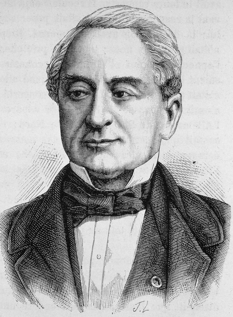 Ritratto di Schneider. Incisione della fine del XIX secolo in “Histoire de France” di H. Martin da Unknown artist