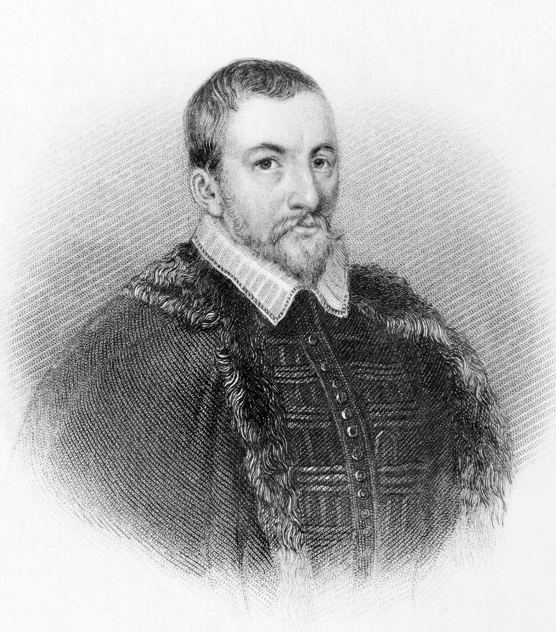 Ritratto di Sir Thomas Bodley. Diplomatico e studioso inglese (1545-1613) da Unknown artist