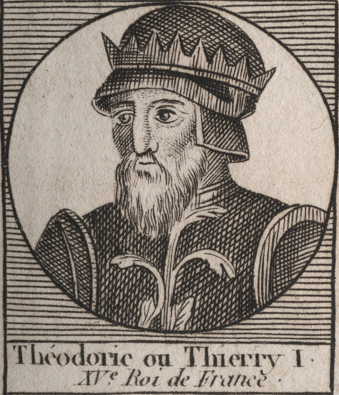 Ritratto di Teodorico III da Unknown artist