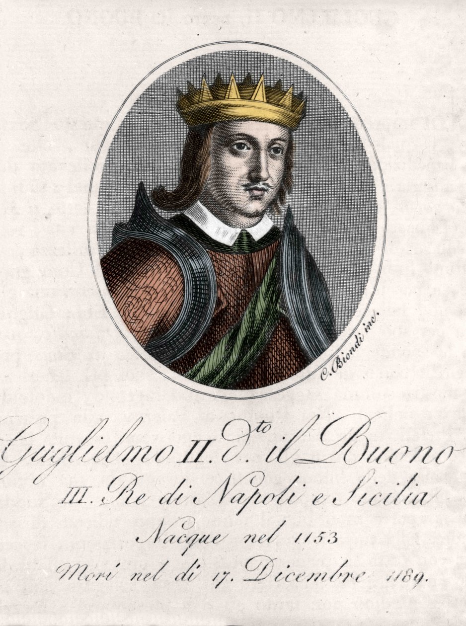 Ritratto di Guglielmo II il Buono da Unknown artist