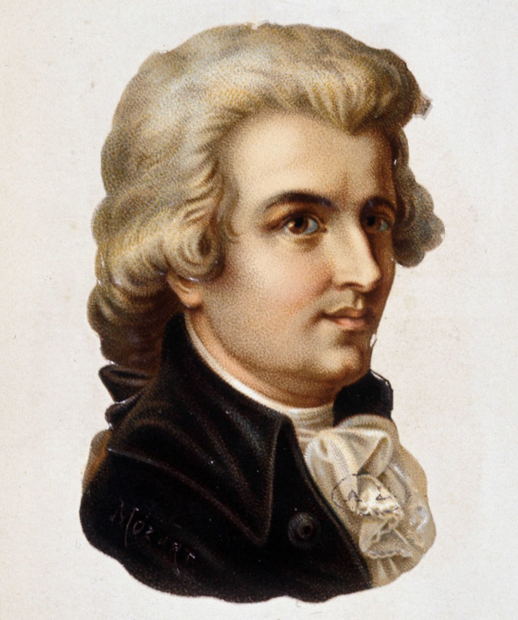 Ritratto di Wolfgang Amadeus Mozart da Unknown artist