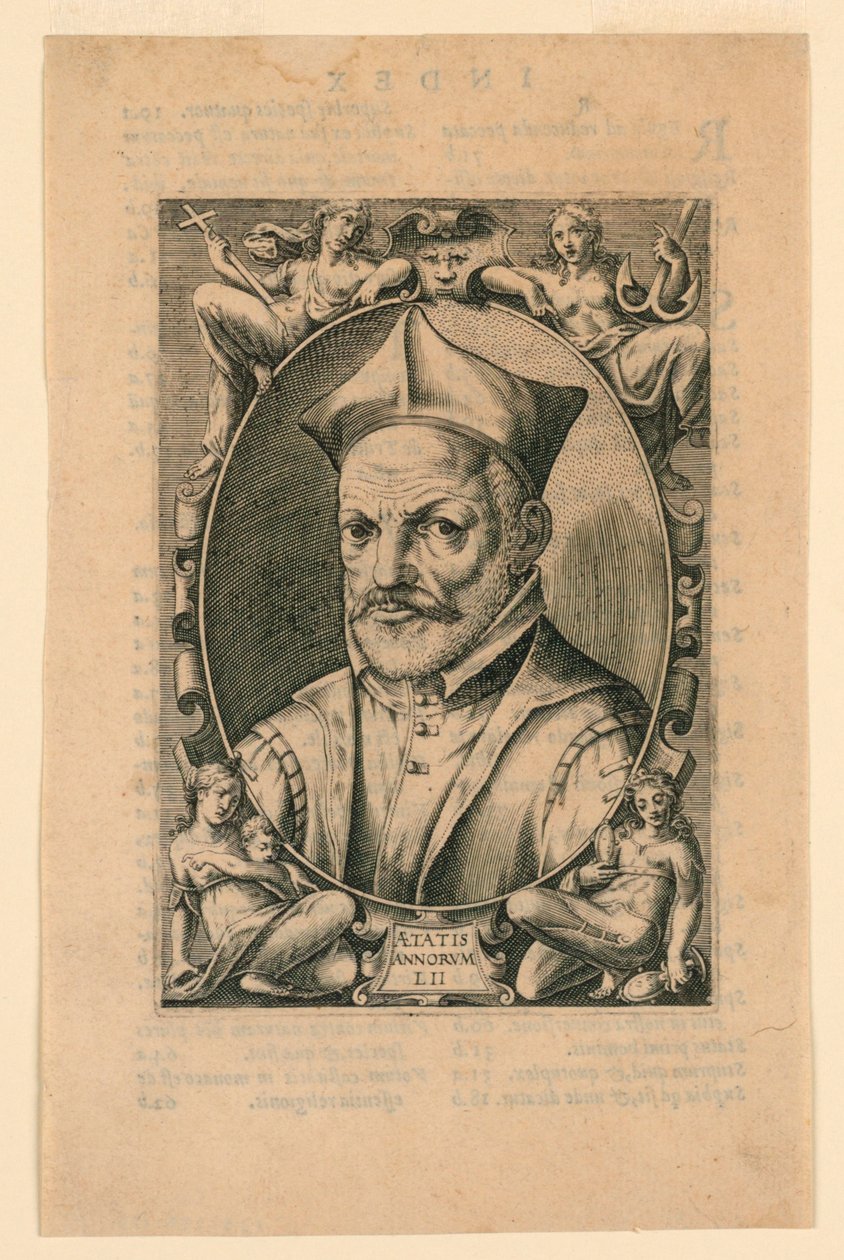 Ritratto di un cardinale da Unknown artist