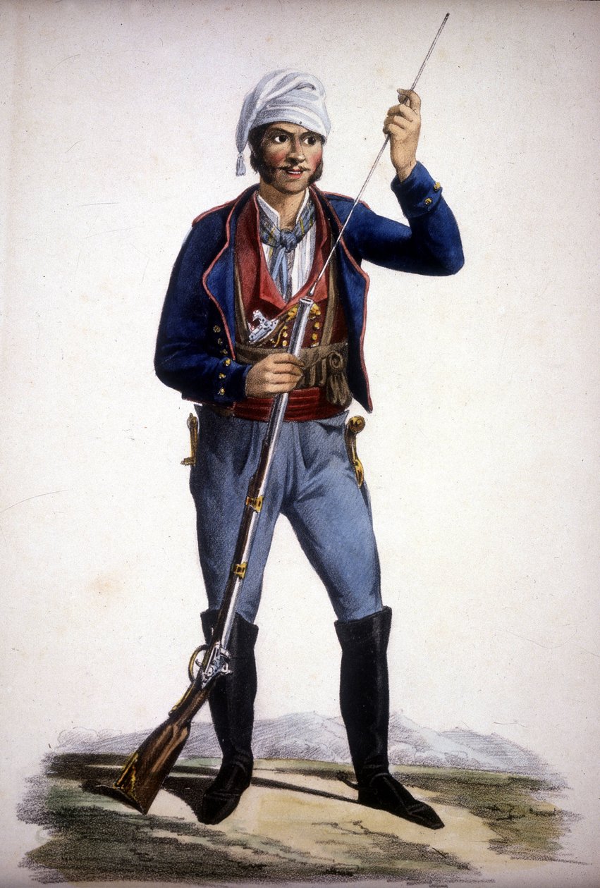 Ritratto di un brigante siciliano da Unknown artist