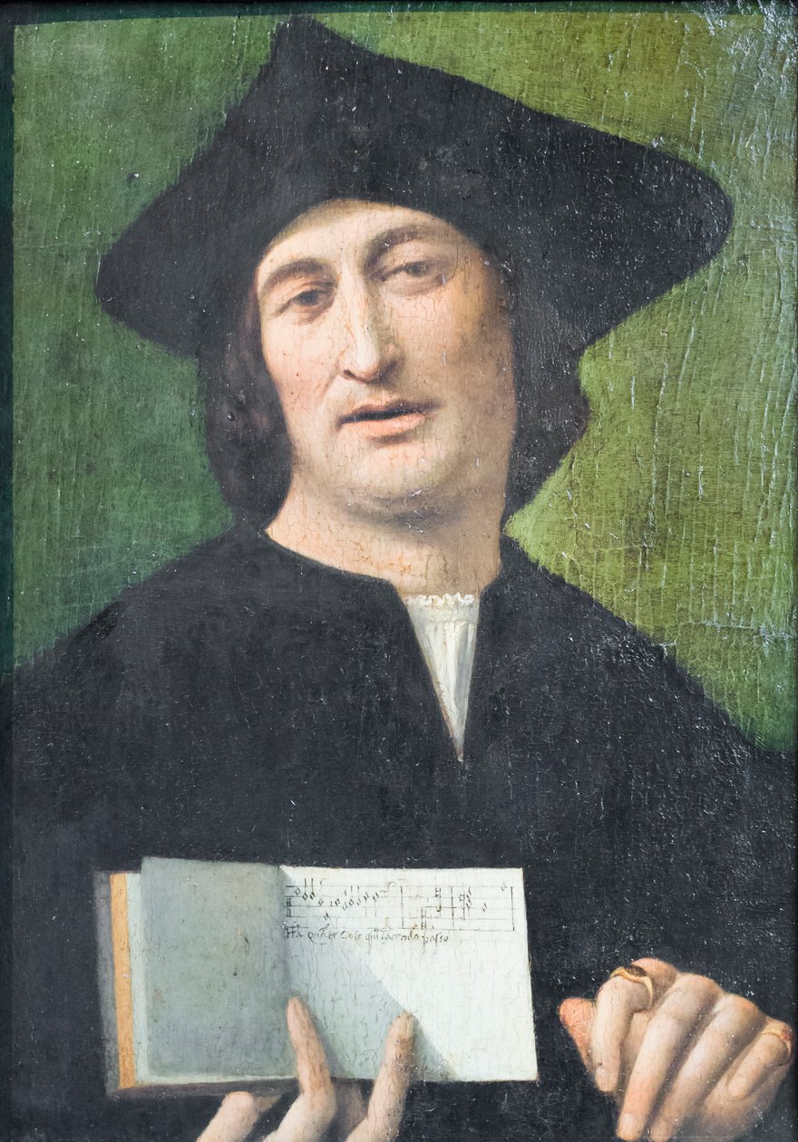 Ritratto di una cantante da Unknown artist