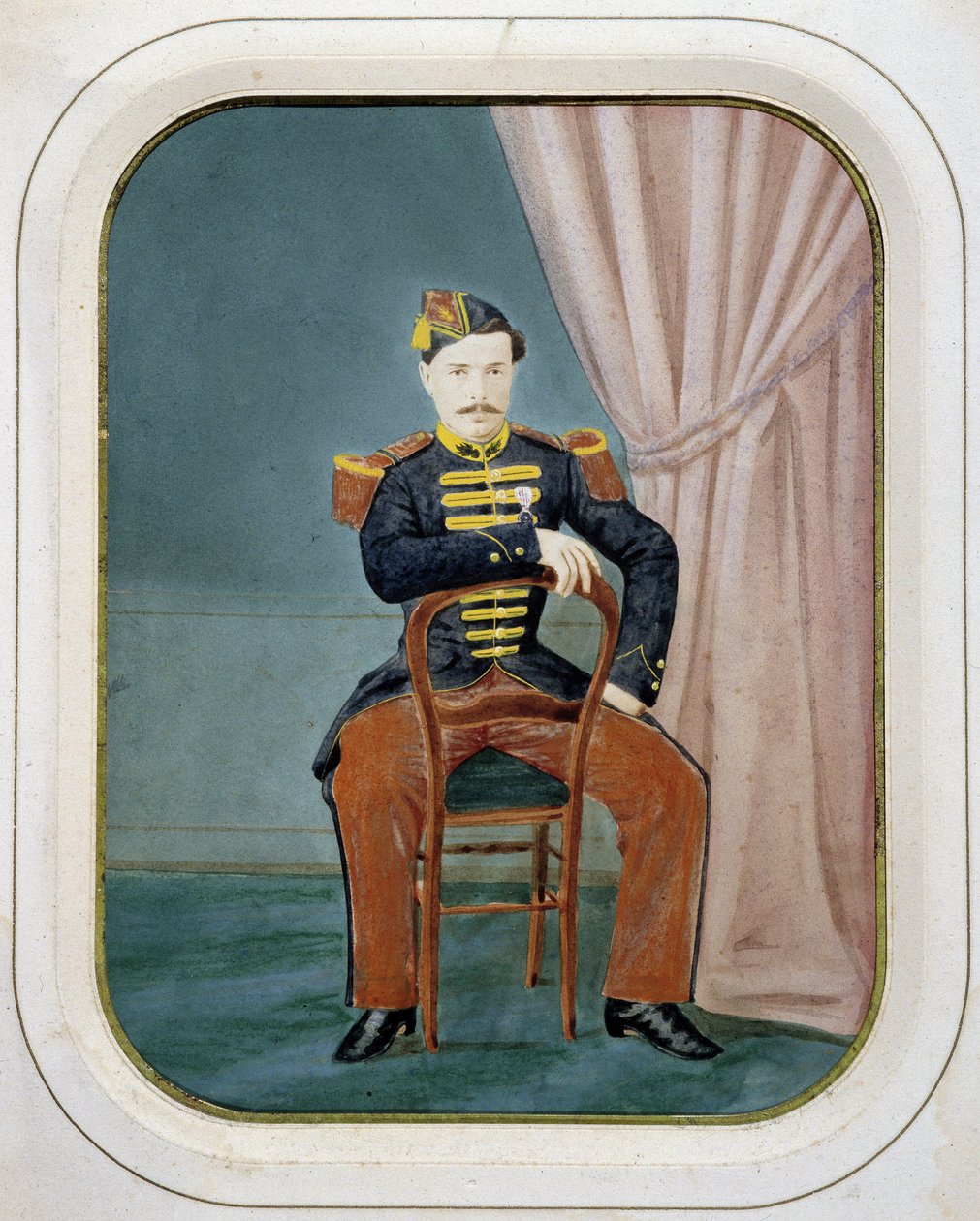 Ritratto di un soldato da Unknown artist