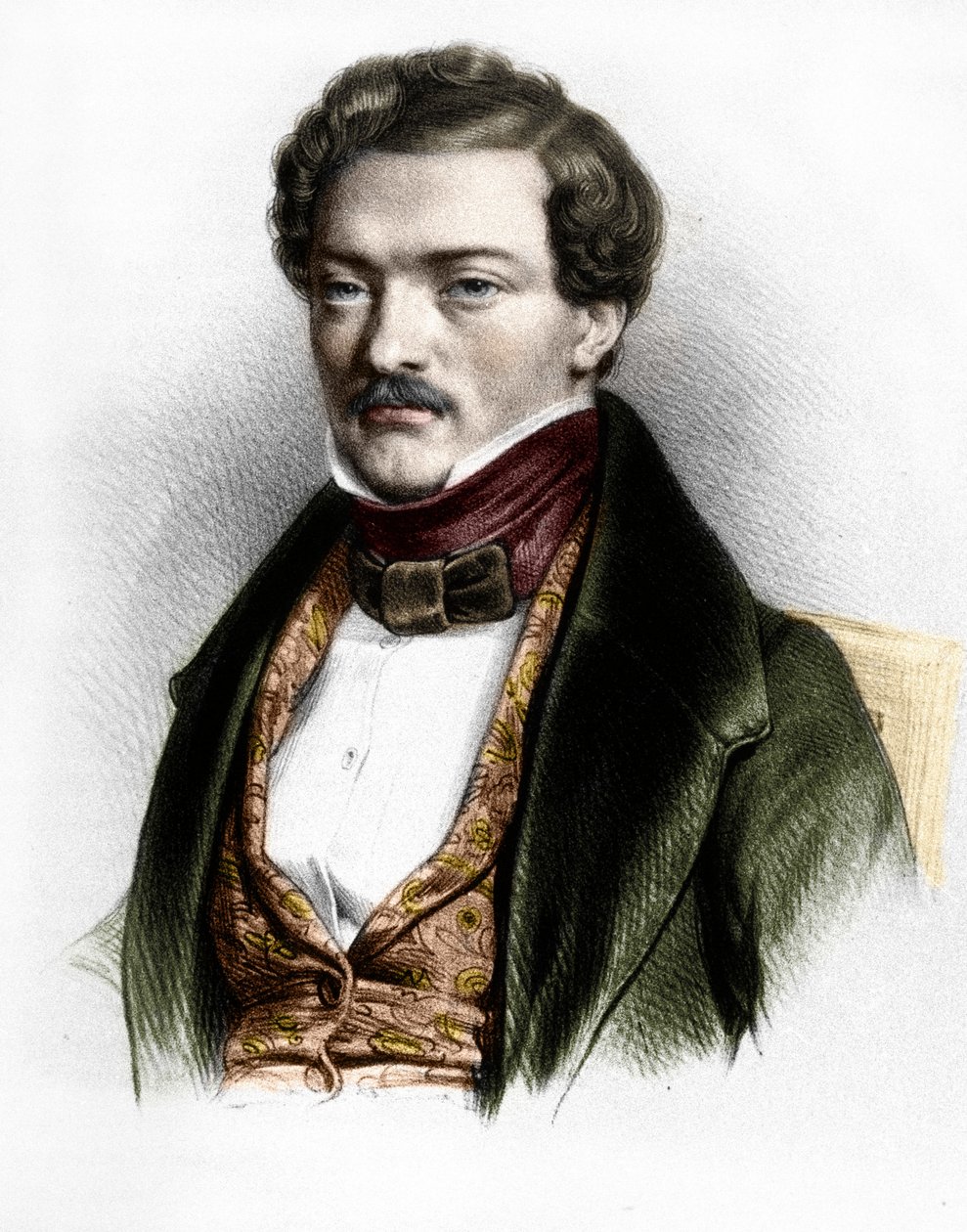 Ritratto del tenore francese Gilbert-Louis Duprez da Unknown artist
