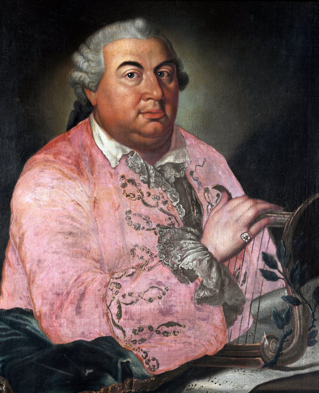 Ritratto del compositore italiano Niccolò Jommelli (1714 -1774) Dipinto anonimo. Circa 1760 Bologna, Museo Civico Biblioteca Musicale da Unknown artist