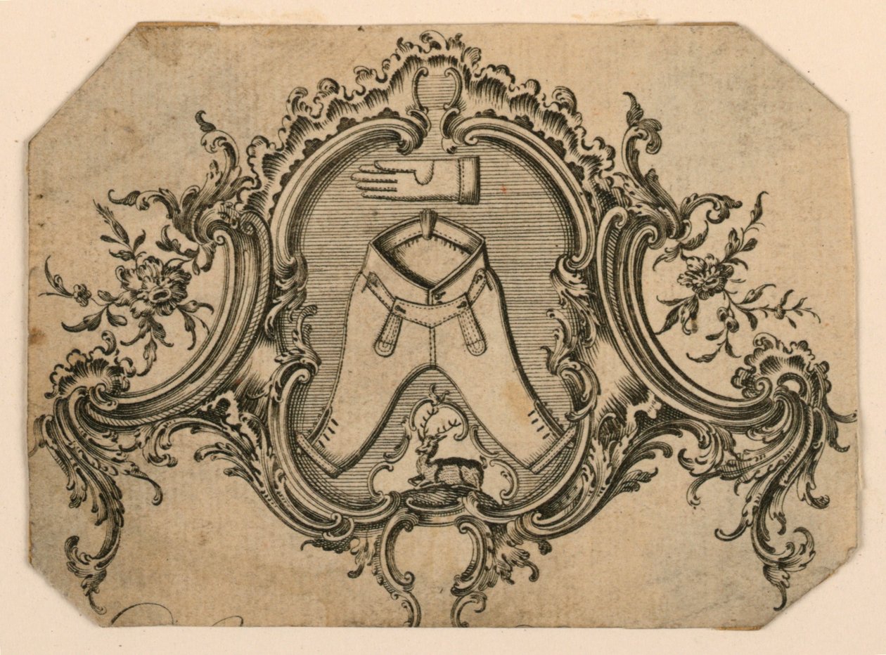 Possibile carta commerciale per sarto da Unknown artist