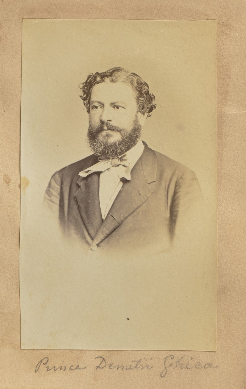 Principe Demitrie Ghica da Unknown artist