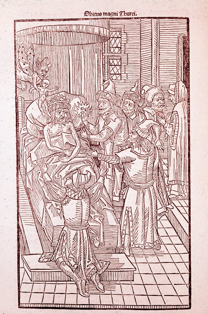 Probabilmente il Sultano Mehmed II nel 1481 (incisione) da Unknown artist