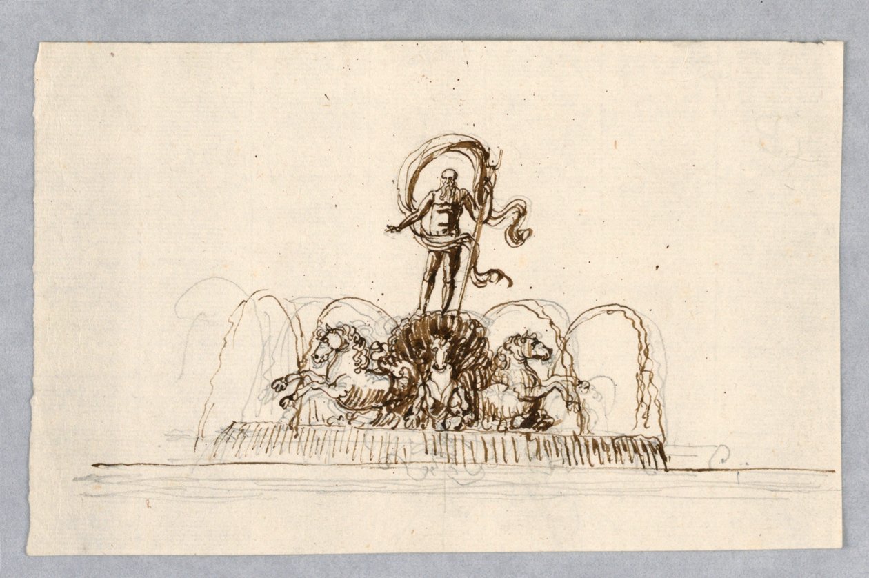 Progetto per una Fontana da Unknown artist