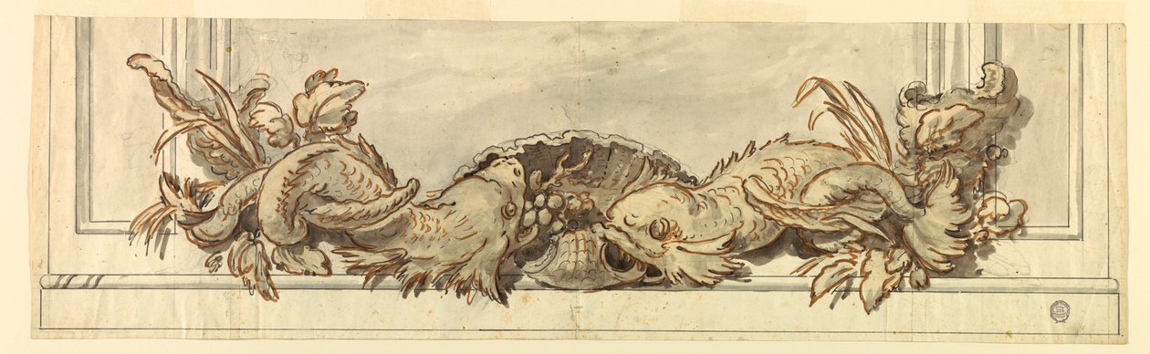 Progetto per una cornice da Unknown artist