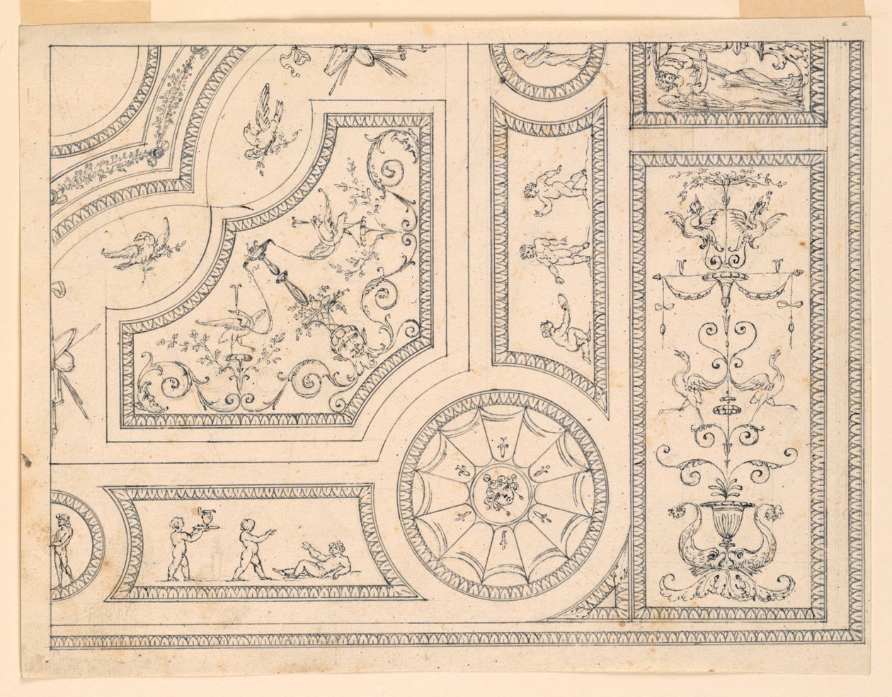 Progetto per la Decorazione di un Soffitto da Unknown artist