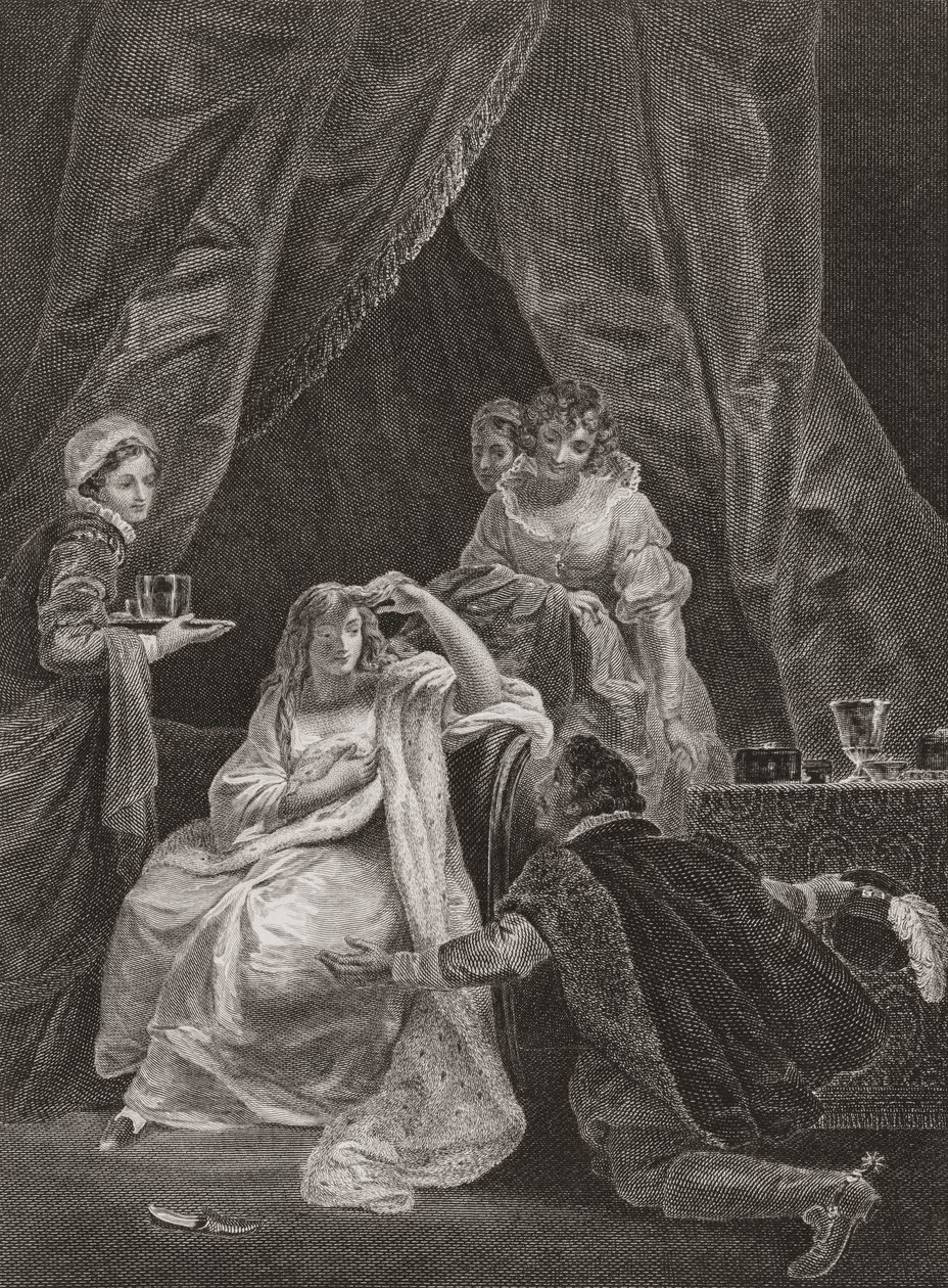Regina Elisabetta I e il conte di Sussex da Unknown artist