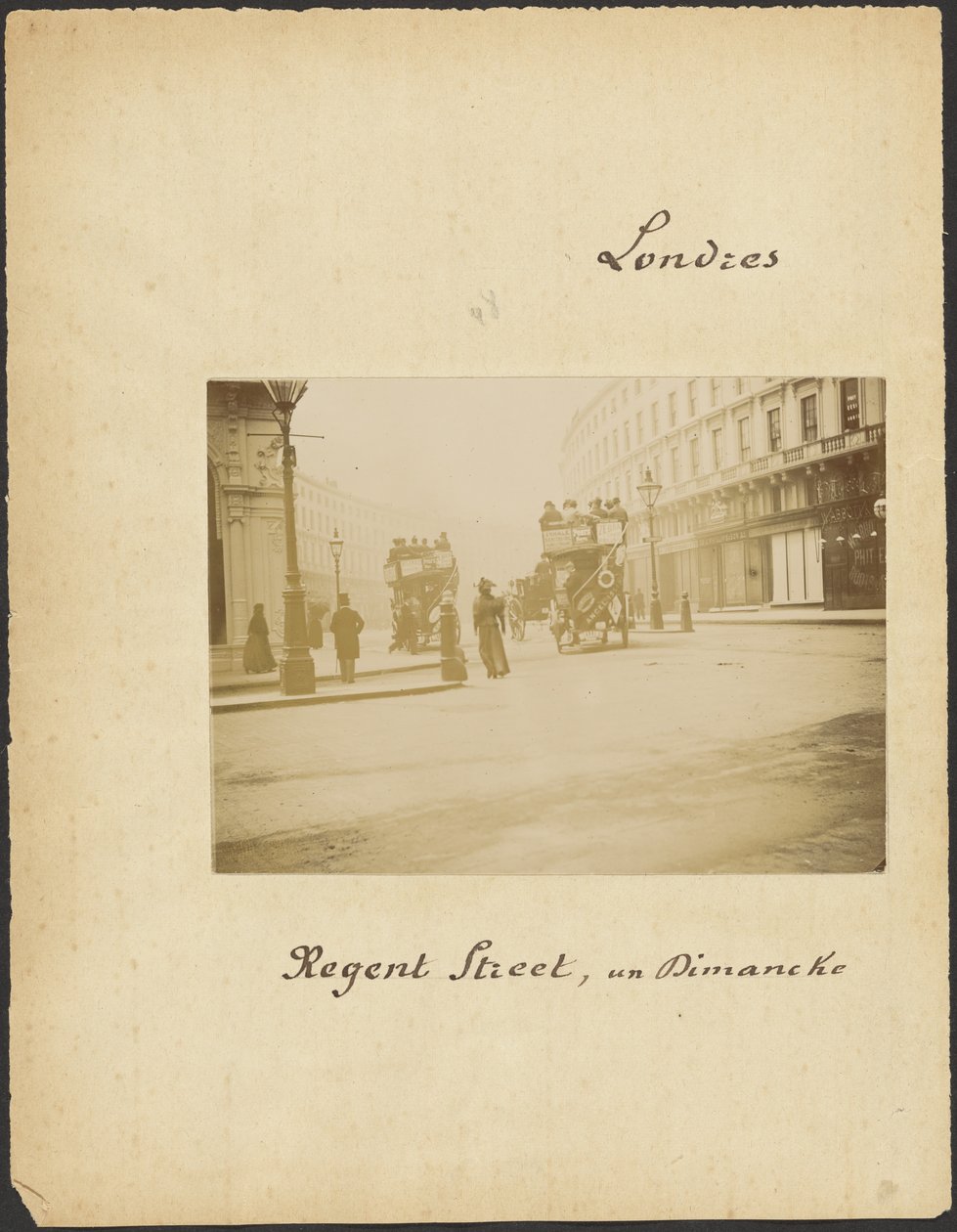 [Regent Street, Londra] da Unknown artist