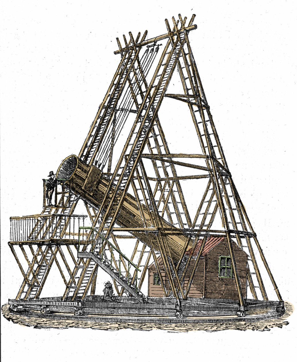 Rappresentazione del telescopio dell