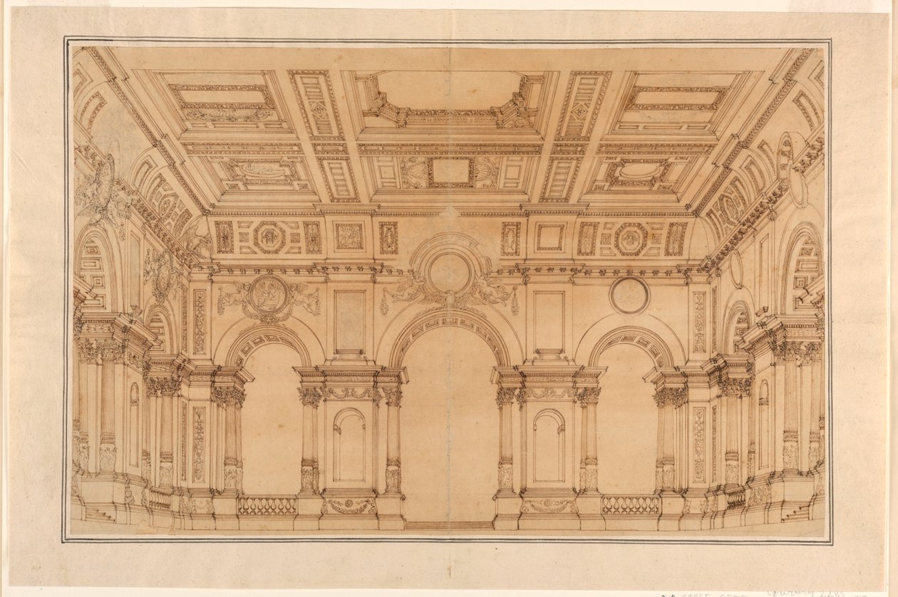 Stanza in un palazzo da Unknown artist