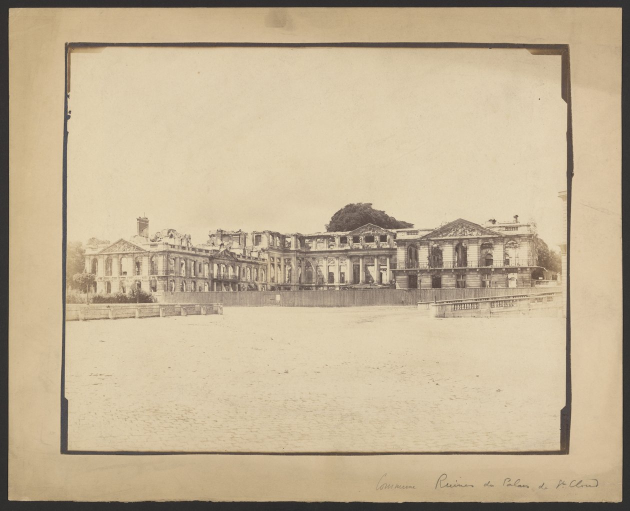 [Rovine del Castello di Saint-Cloud] da Unknown artist