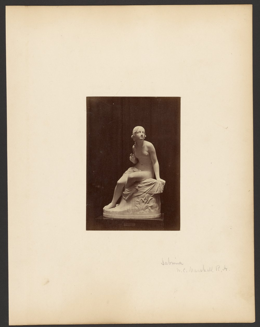 ["Sabrina" di W.C. Marshall]. da Unknown artist
