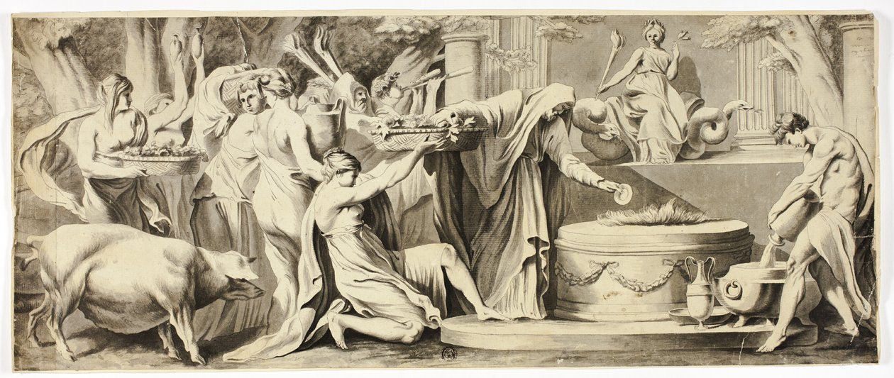 Sacrificio a Cerere da Unknown artist