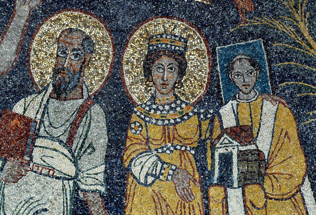 San Paolo, Santa Cecilia e San Pasquale (dettaglio) da Unknown artist