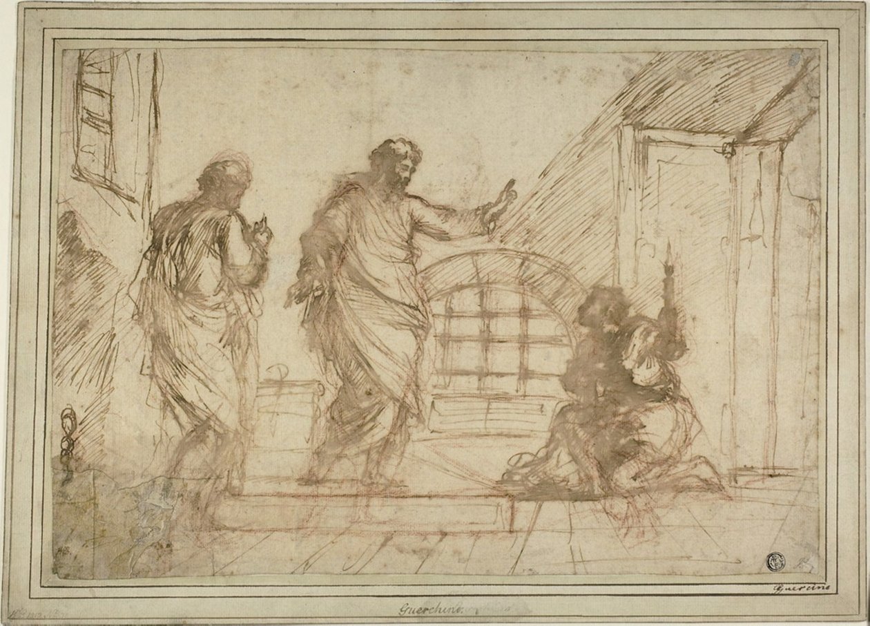 San Paolo e il carceriere da Unknown artist