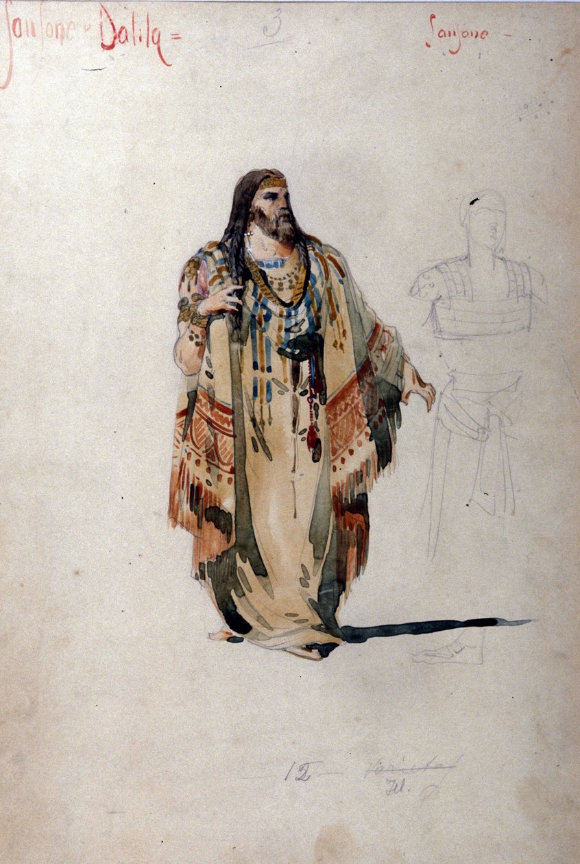 Costume di Sansone per l