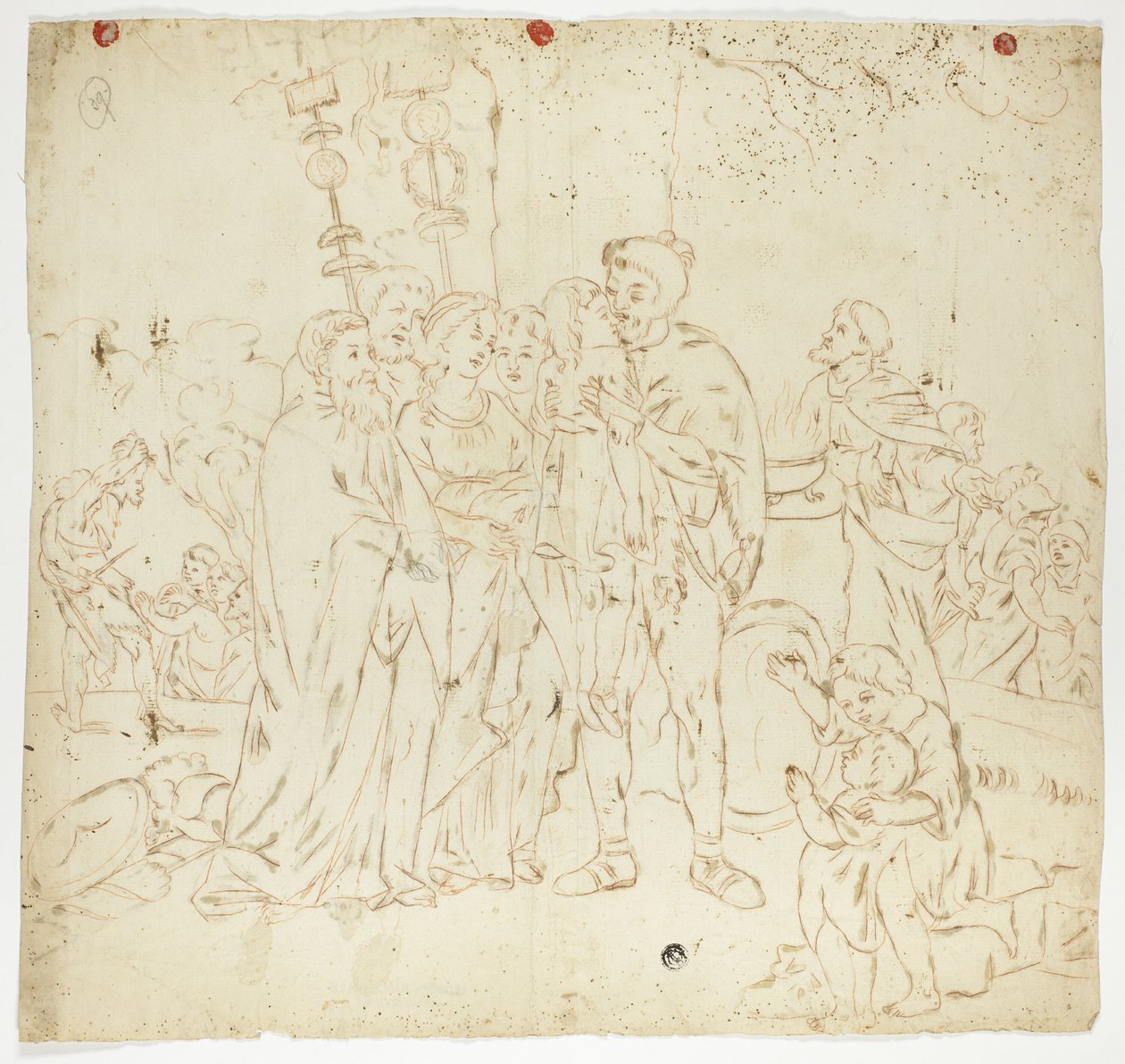 Scena di storia romana da Unknown artist
