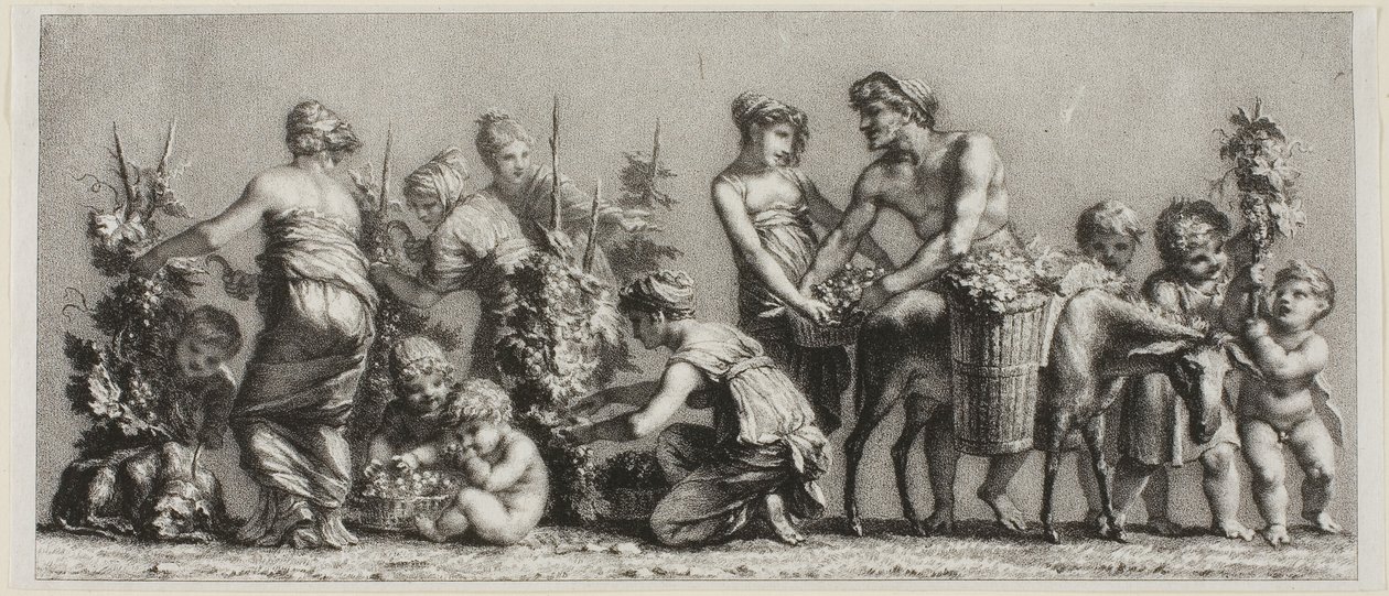 Scena di vendemmia da Unknown artist