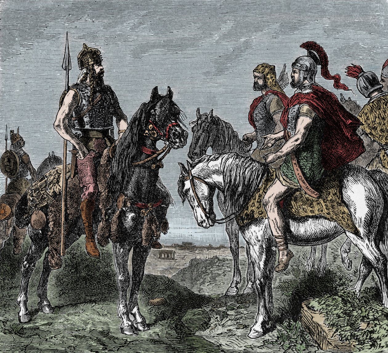 Seconda guerra punica: i Galli rifiutano di schierarsi a favore di Annibale da Unknown artist