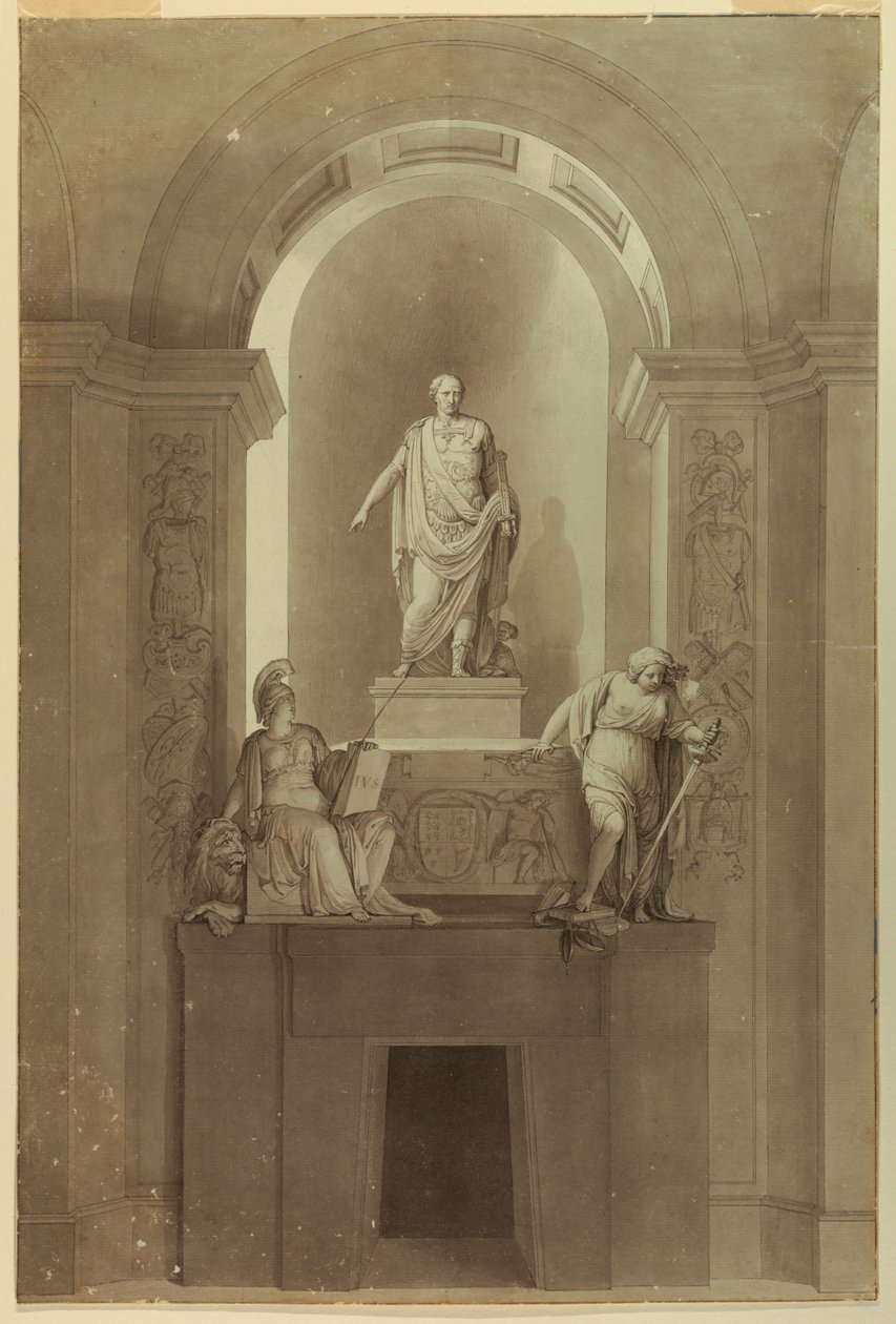 Monumento sepolcrale di Giacomo III (1688-1766) da Unknown artist