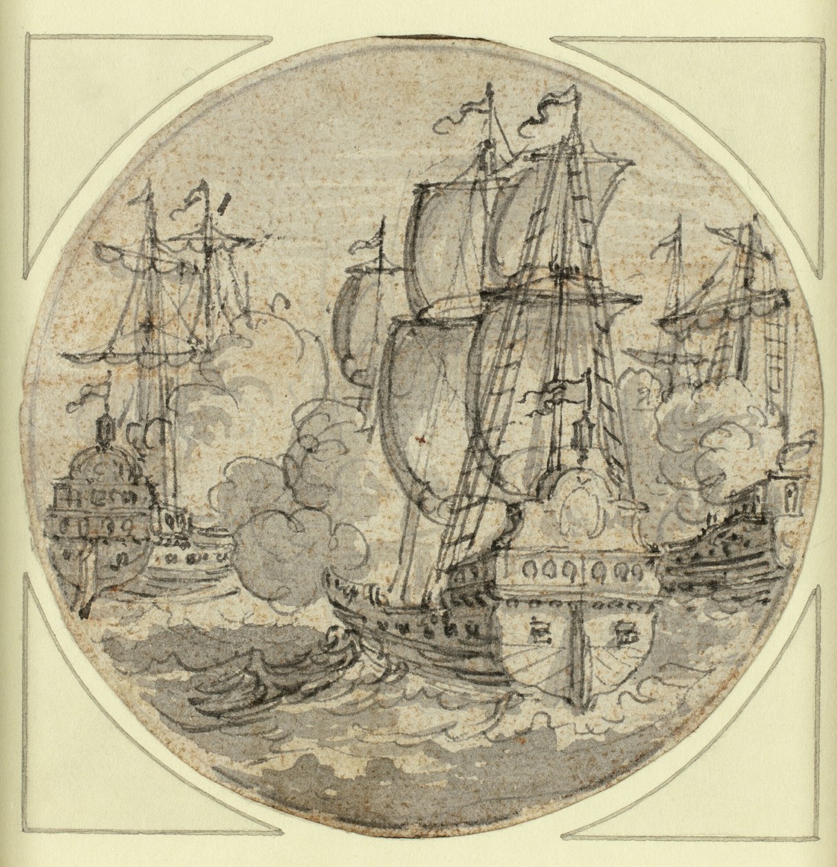 Nave in navigazione da Unknown artist