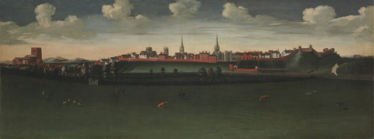 Abbazia di Shrewsbury da Unknown artist