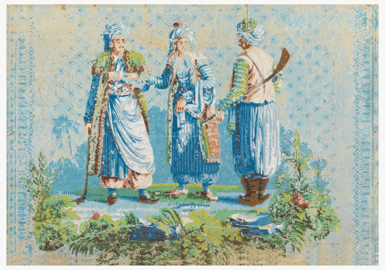 Frammento di parete da Unknown artist