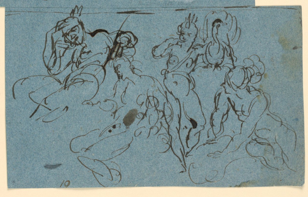 Bozzetti per il giudizio di Paride da Unknown artist