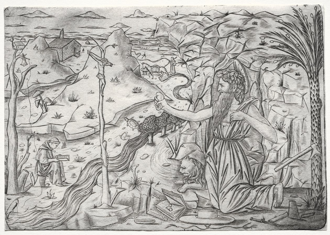 San Girolamo in penitenza da Unknown artist