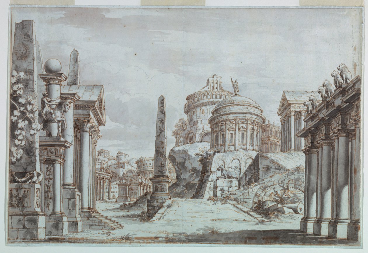 Scenografia, Un Foro da Unknown artist