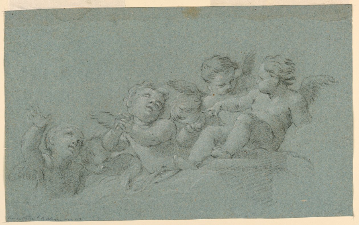 Studio di angeli da Unknown artist