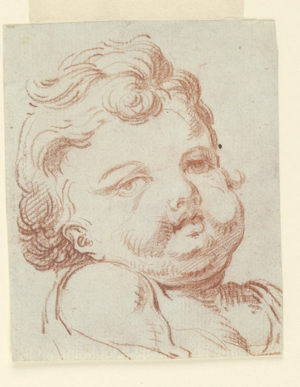 Studio della testa di un bambino da Unknown artist