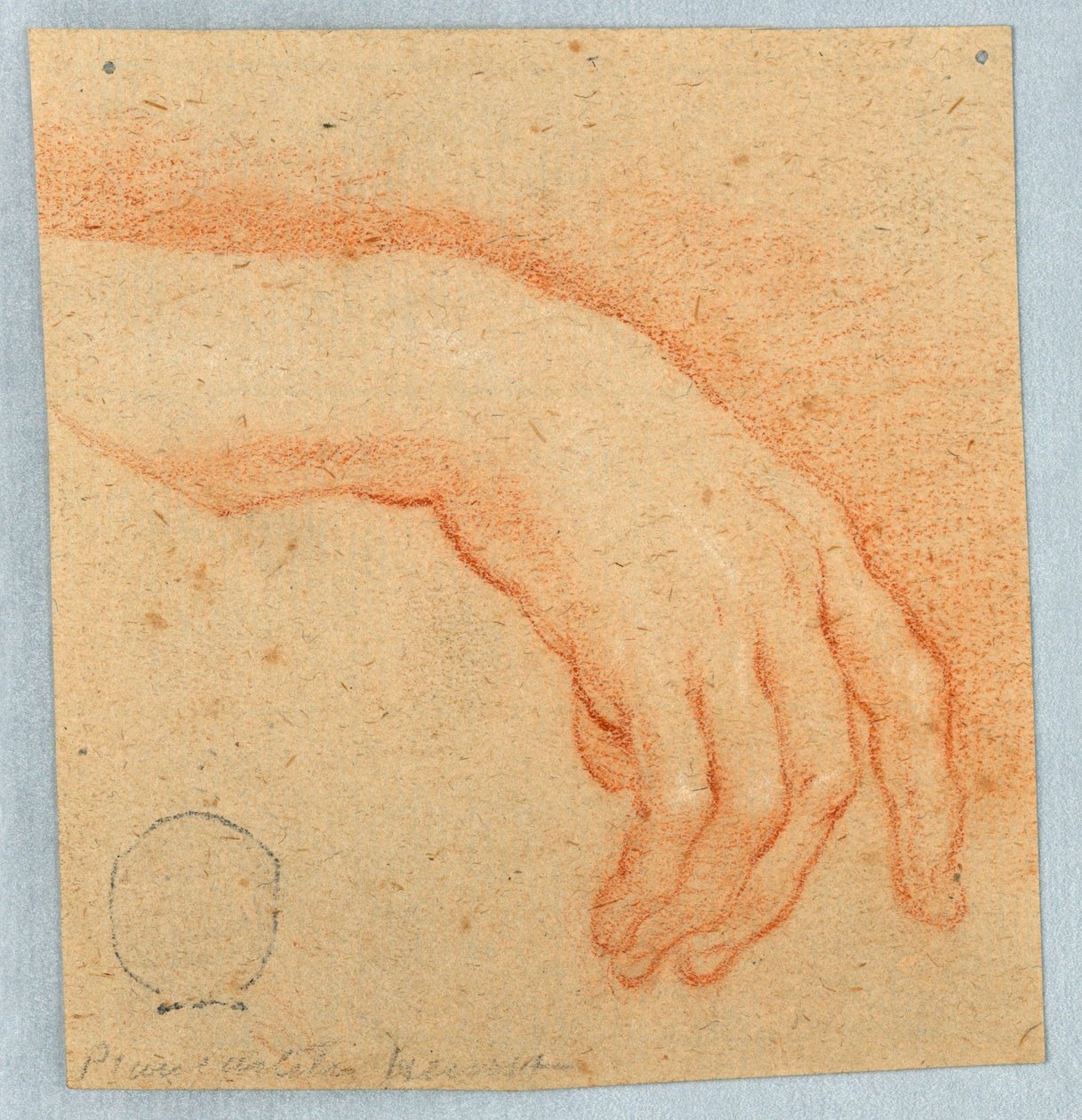 Studio di una mano destra da Unknown artist