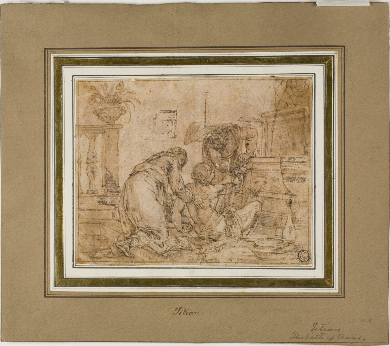 Susanna e i vecchioni da Unknown artist