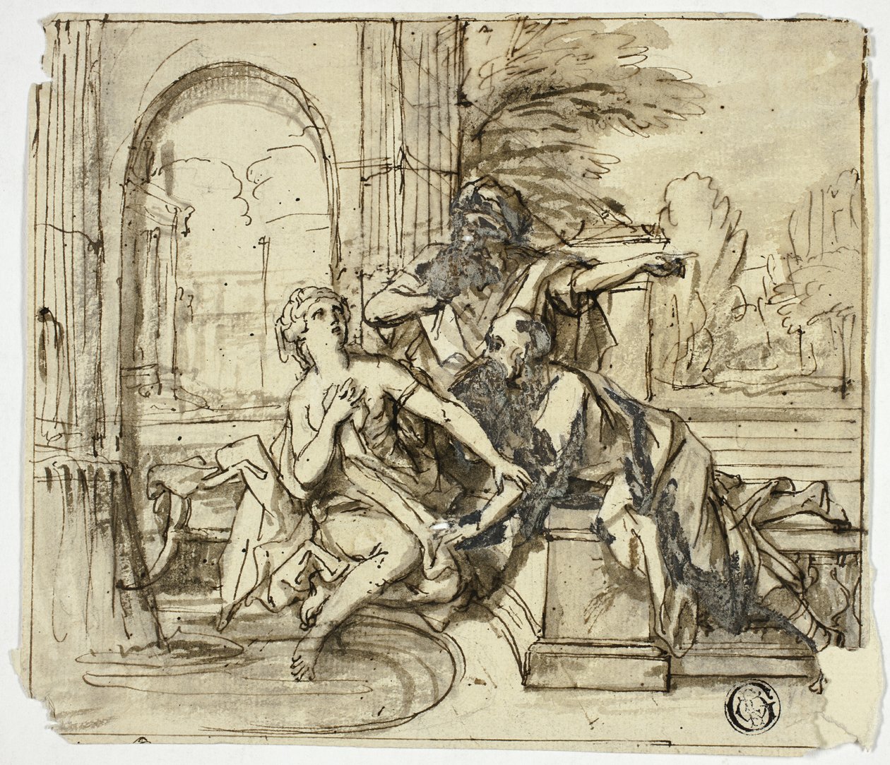 Susanna e i vecchioni da Unknown artist
